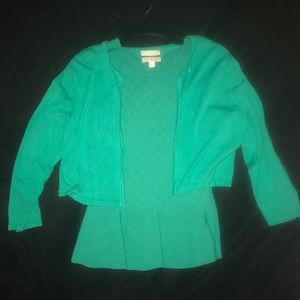 Eva Mendes New York and Company Cardigan Set